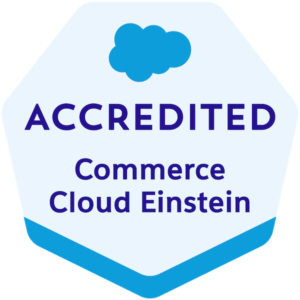 Commerce Cloud Einstein Accredited Professional